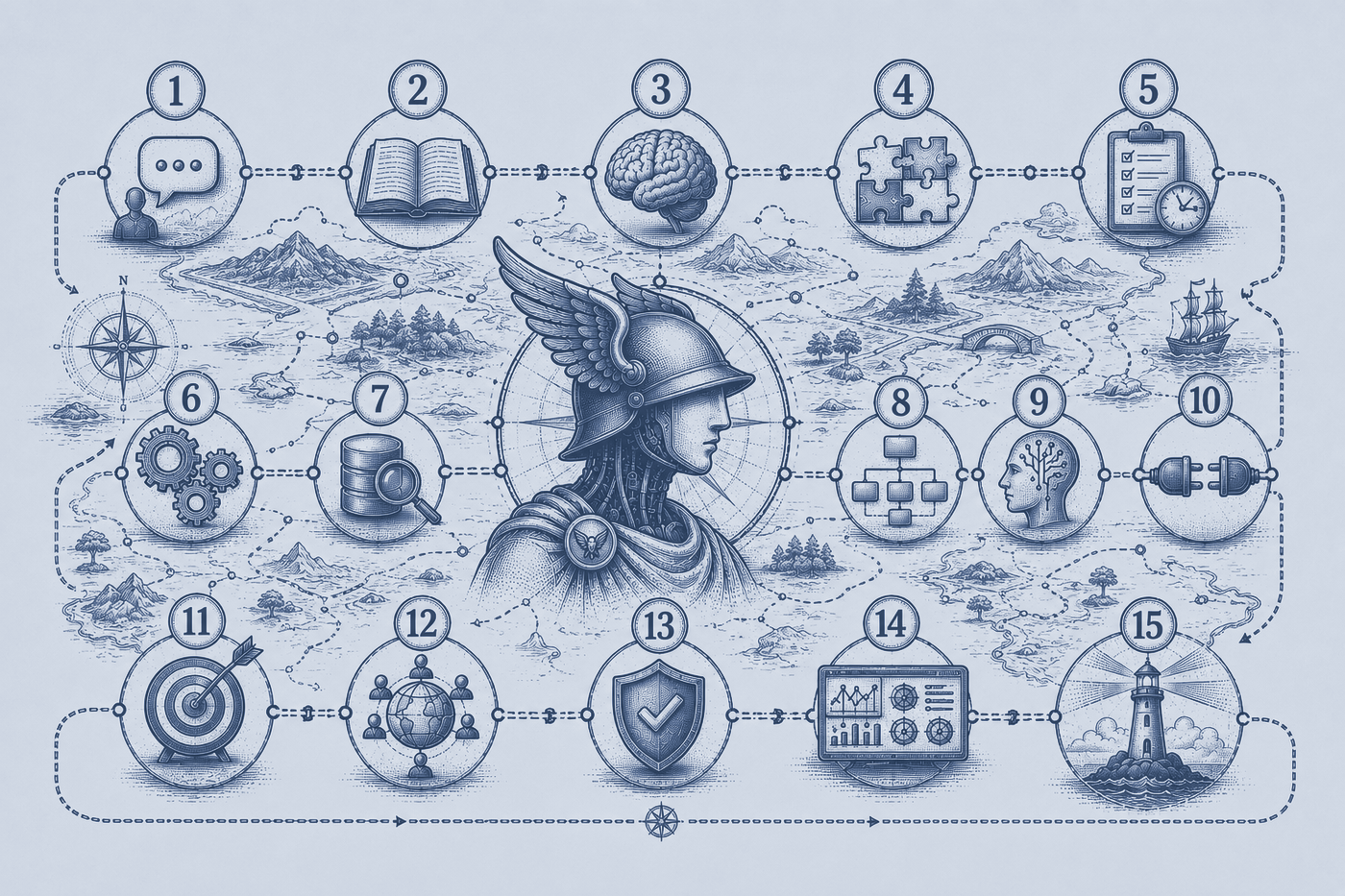 Hermes Agent — The 15-Level Map (Beginner to Autonomous)